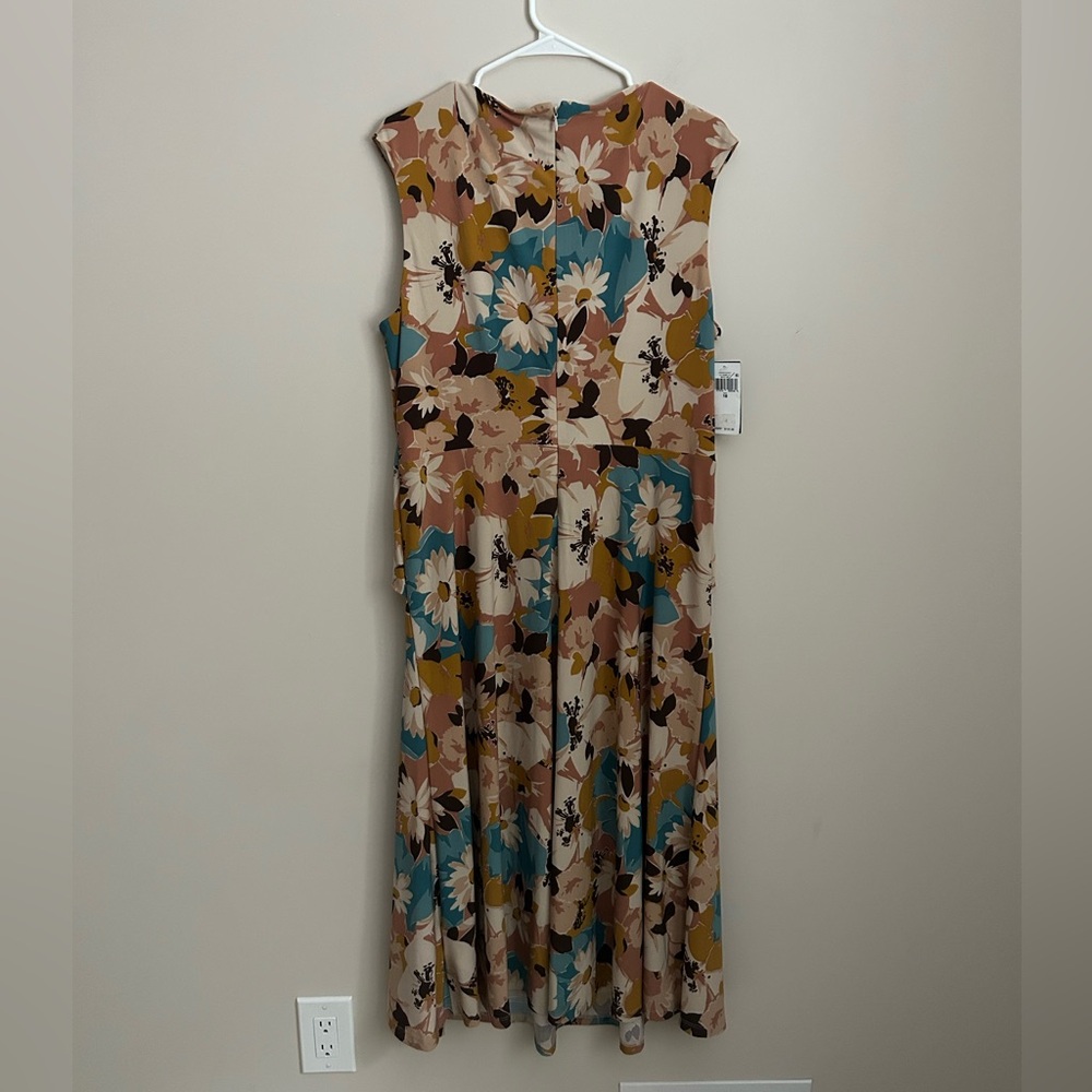 Lauren Ralph Lauren New With Tags Midi Length Dress Size16 - Picture 8 of 8